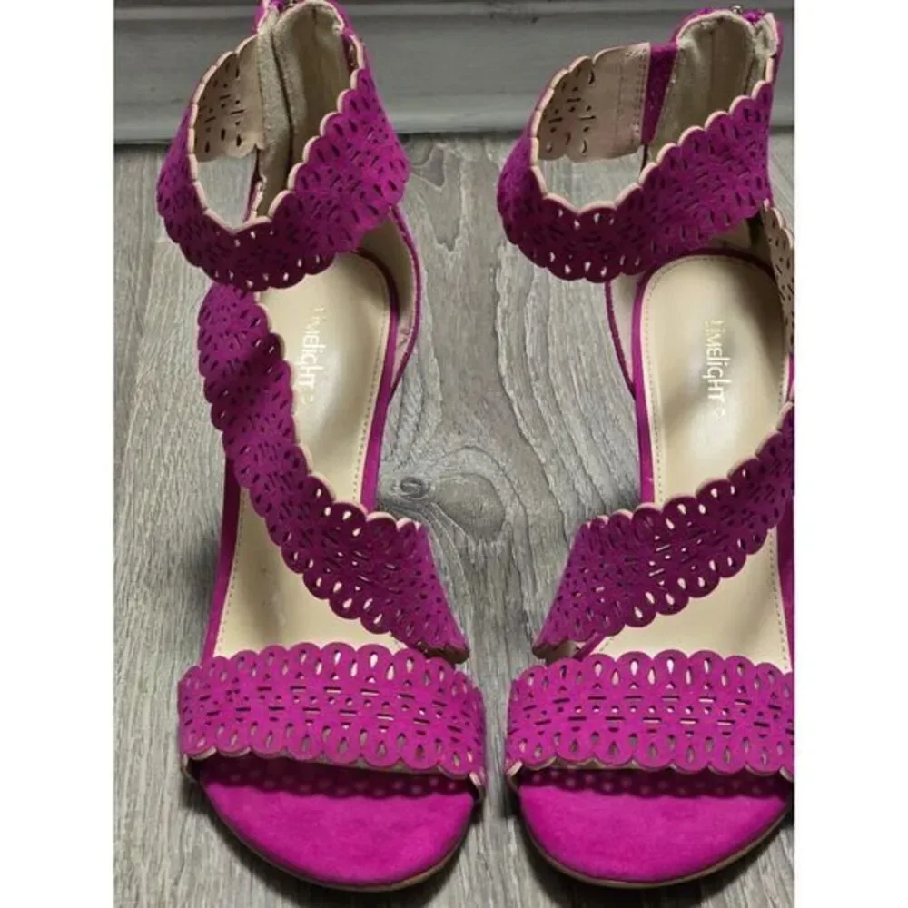 Limelight Edith Women's Fushia High Heels Size 8.5‎ - Picture 11 of 11
